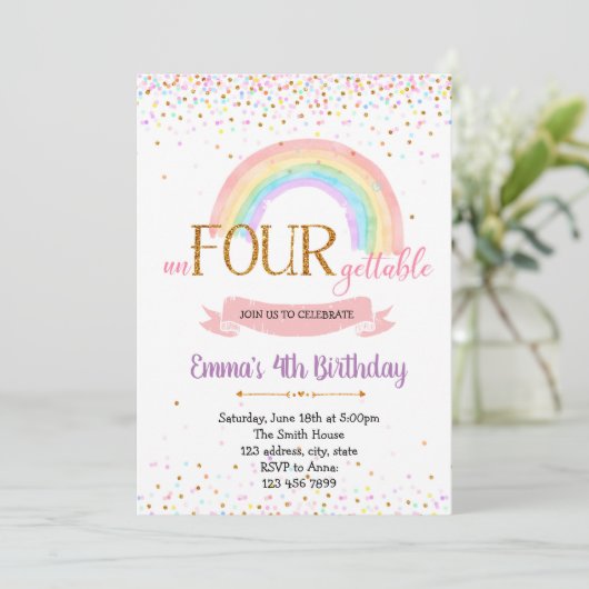 viering van de ophoudelijke verjaardagsfeestdag va kaart (Staand voorkant)