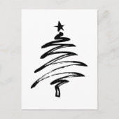 Viering van de Ornamenten van de Boom van de Feestdagenkaart (Voorkant)