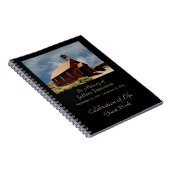 Viering van de Oude Historische Kerk van het Leven Notitieboek (Rechterzijde)