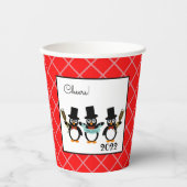 Viering van de pinguïns-papierbeker papieren bekers (Voorkant)