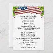 viering van de presidentsverkiezingen kaart (Achterkant)