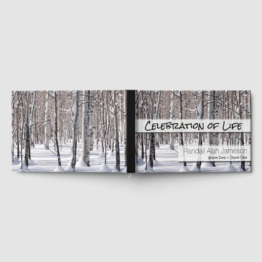 Viering van de reddingsbril in de sneeuwherdenking gastenboek (Volledig)