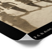 Viering van de Rijk van Railroad Deadwood SD 1888 Poster (Hoek)