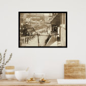 Viering van de Rijk van Railroad Deadwood SD 1888 Poster (Keuken)