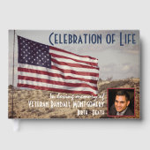 Viering van de Rustic Memorial American Flag in he Gastenboek (Voorkant)
