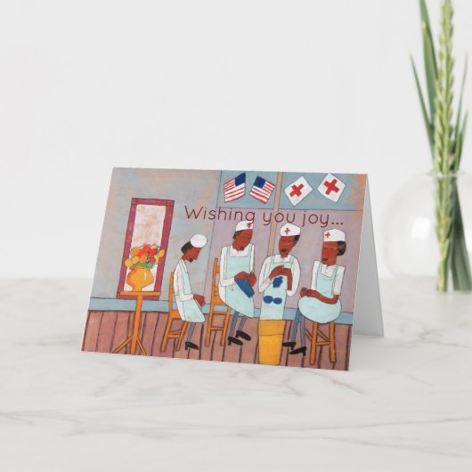 Viering van de schoolverpleegkundigen bedankkaart (Voorkant)