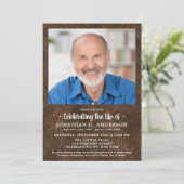 Viering van de schuurfoto van leder uit de Faux-fo Kaart (Staand voorkant)