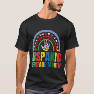Viering van de Spaanse erfgoedmaand kleding. T-shirt