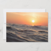 Viering van de Sunset Photo van het meer van Life  Kaart (Achterkant)