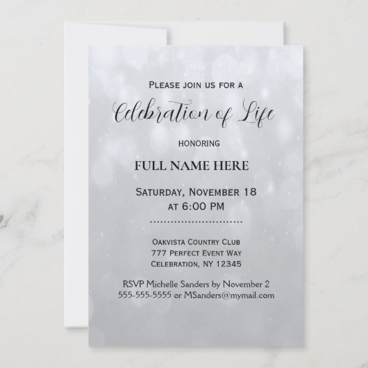 Viering van de uitnodiging tot het indienen van vo (Achterkant)