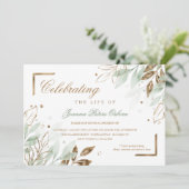 Viering van de uitnodiging tot het indienen van vo (Staand voorkant)