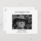 Viering van de uitnodiging van de Foto van Life Ga (Voorkant / Achterkant)