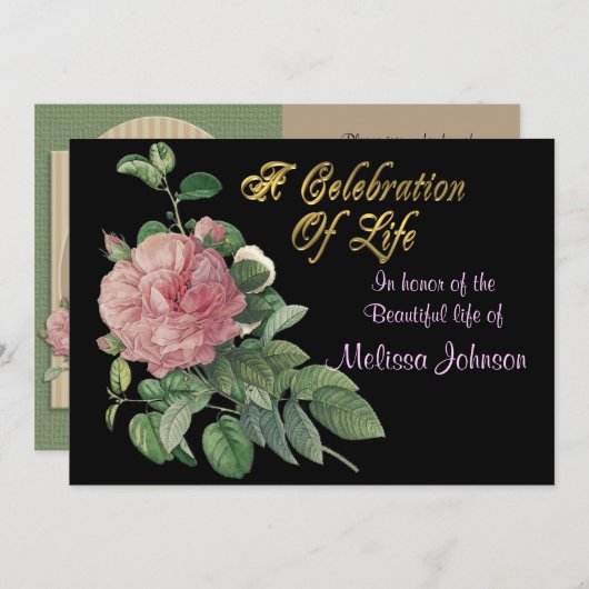 Viering van de uitnodiging voor het leven (Voorkant / Achterkant)