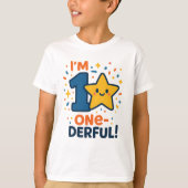 Viering van de verjaardag van de kinderen t-shirt (Voorkant)