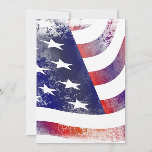 Viering van de Veteranenvlag van de levensdenkdien Kaart (Achterkant)