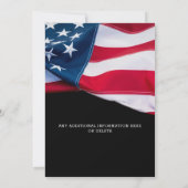 Viering van de viering van de viering van het patr kaart (Achterkant)