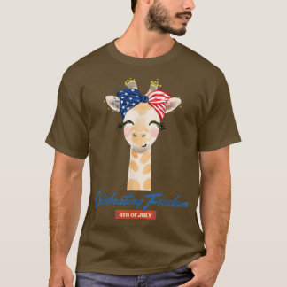 Viering van de vrijheid 4 julicute patriottische G T-shirt