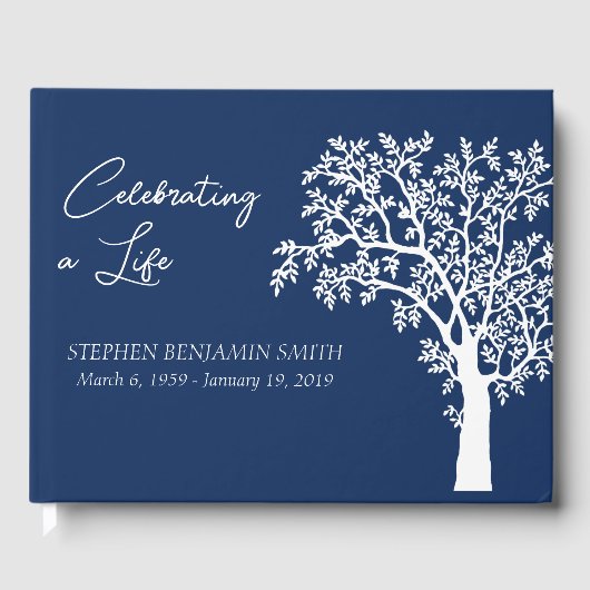 Viering van de witte levensboom gastenboek (Voorkant)