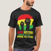 Viering van de zwarte geschiedenis t-shirt (Voorkant)