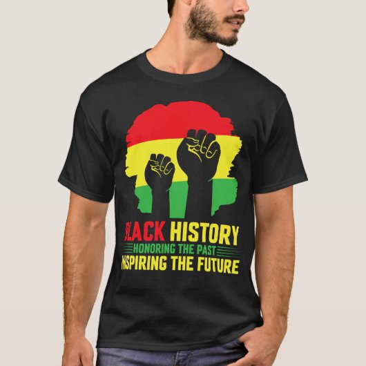 Viering van de zwarte geschiedenis t-shirt (Voorkant)