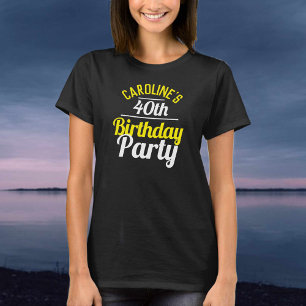 Viering van een 40e verpartij t-shirt