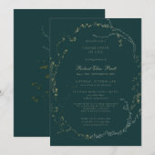 Viering van een begrafenistechniek van het leven - kaart (Voorkant / Achterkant)