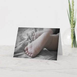 Viering van een Heilige Baptisme Baby Girl Feet I