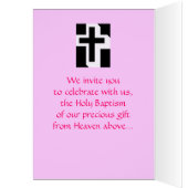 Viering van een Heilige Baptisme Baby Girl II (Binnen (Links))