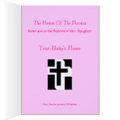 Viering van een Heilige Baptisme Baby Girl II (Binnen (Rechts))