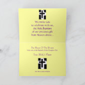 Viering van een Heilige Baptisme baby Girl of Boy (Binnen)