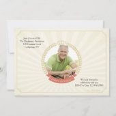 Viering van een uitnodiging van 50 jaar (Achterkant)