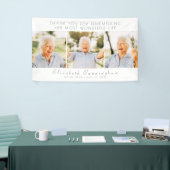 Viering van haar moderne, eenvoudige drie foto's spandoek (Beurs)