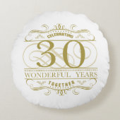 Viering van het 30e Jubileum Rond Kussen (Voorkant)