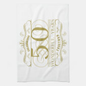 Viering van het 50e Jubileum Theedoek (Verticaal)