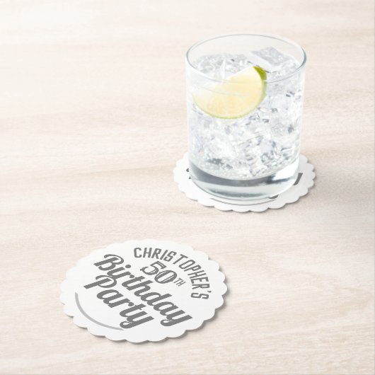 Viering van het 50e Onderzetter op jaarpapier (Insitu)