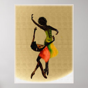 Viering van het Afrikaanse erfgoed Poster