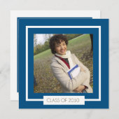 viering van het afstuderen kaart (Voorkant / Achterkant)