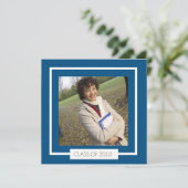 viering van het afstuderen kaart (Staand voorkant)