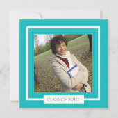 viering van het afstuderen kaart (Voorkant)