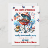 Viering van het Amerikaanse semi-quince-eeuwfeest Kaart (Voorkant)
