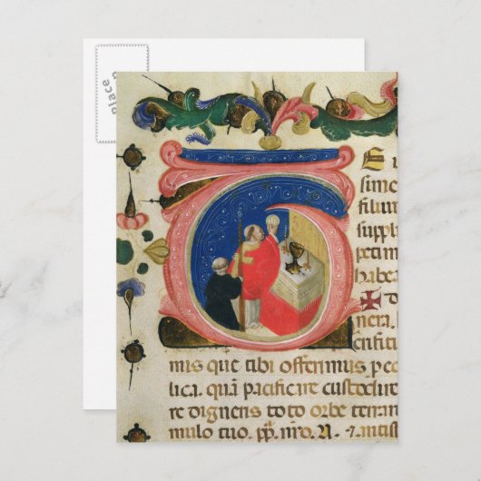 Viering van het Avondmaal Briefkaart (Voorkant / Achterkant)