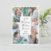 Viering van het begrafenis van de begrafenis van d kaart (Staand voorkant)