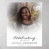 Viering van het begrafenisWelkomstteken van het Le Poster (Voorkant)