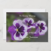 Viering van het Briefkaart van de bloemen van paar (Voorkant)