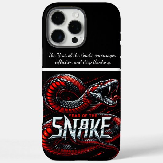 Viering van het bruisende jaar van het Snake Festi Case-Mate iPhone Case (Achterkant)