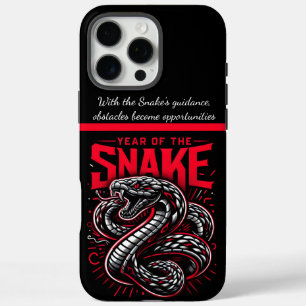 Viering van het bruisende jaar van het Snake Festi iPhone 16 Pro Max Hoesje