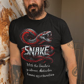 Viering van het bruisende jaar van het Snake Festi T-shirt