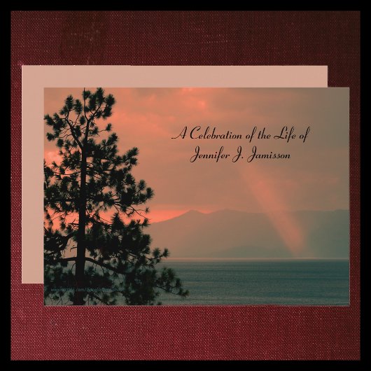 Viering van het herdenkingslicht van het leven op  kaart