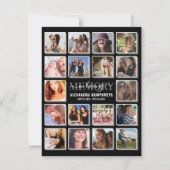 Viering van het leven 18 Foto begrafenis Kaart (Voorkant)