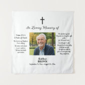 Viering Van Het Leven 1 Foto Bijbelvers Wandkleed (Voorkant)